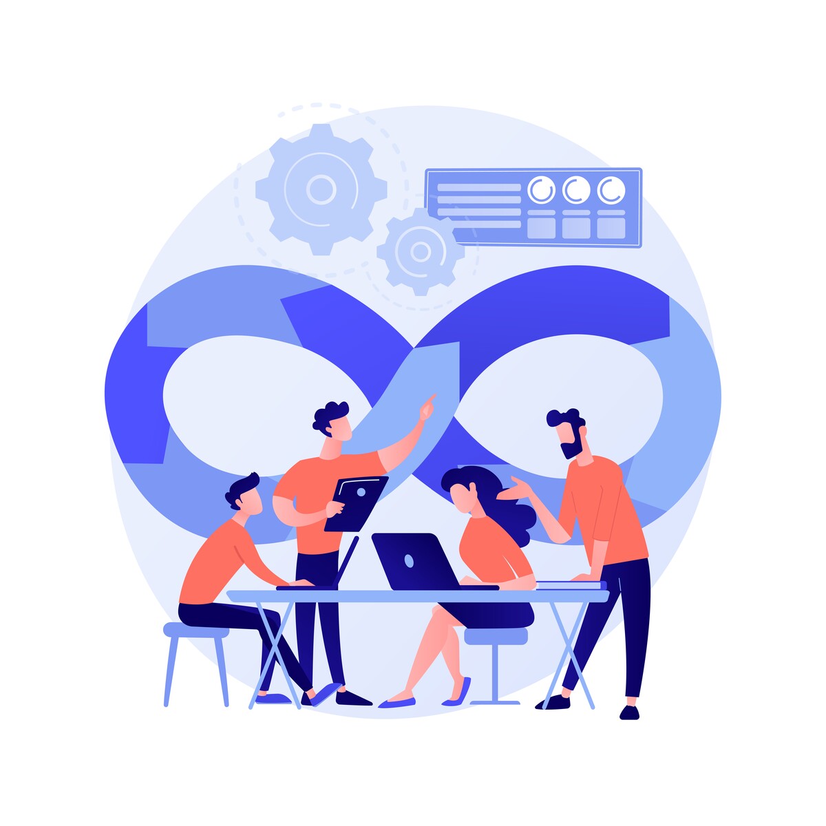 Team of Human Professionals