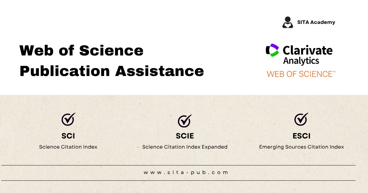 Web of Science (SCI, SCIE, ESCI) Publication Assistance