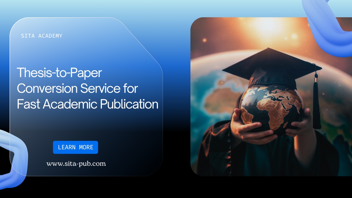 Thesis-to-Paper Conversion Service for Fast Academic Publication