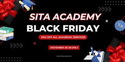 SITA Academy Black Friday Offer: 50% Off All Academic Services