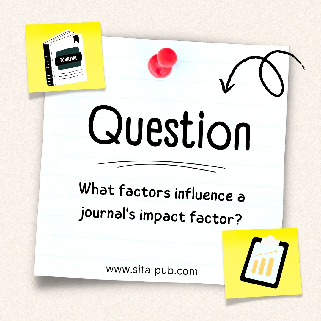 What factors influence a journal's impact factor?