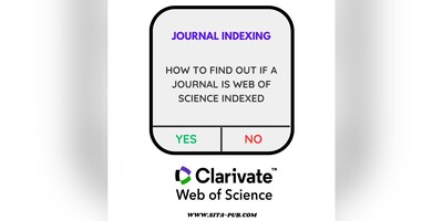 How to Find Out If a Journal Is Web of Science Indexed