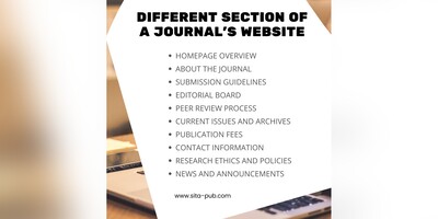 A Simple Guide to Understanding a Journal's Website