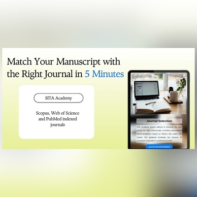 Match Your Manuscript with the Right Journal in 5 Minutes