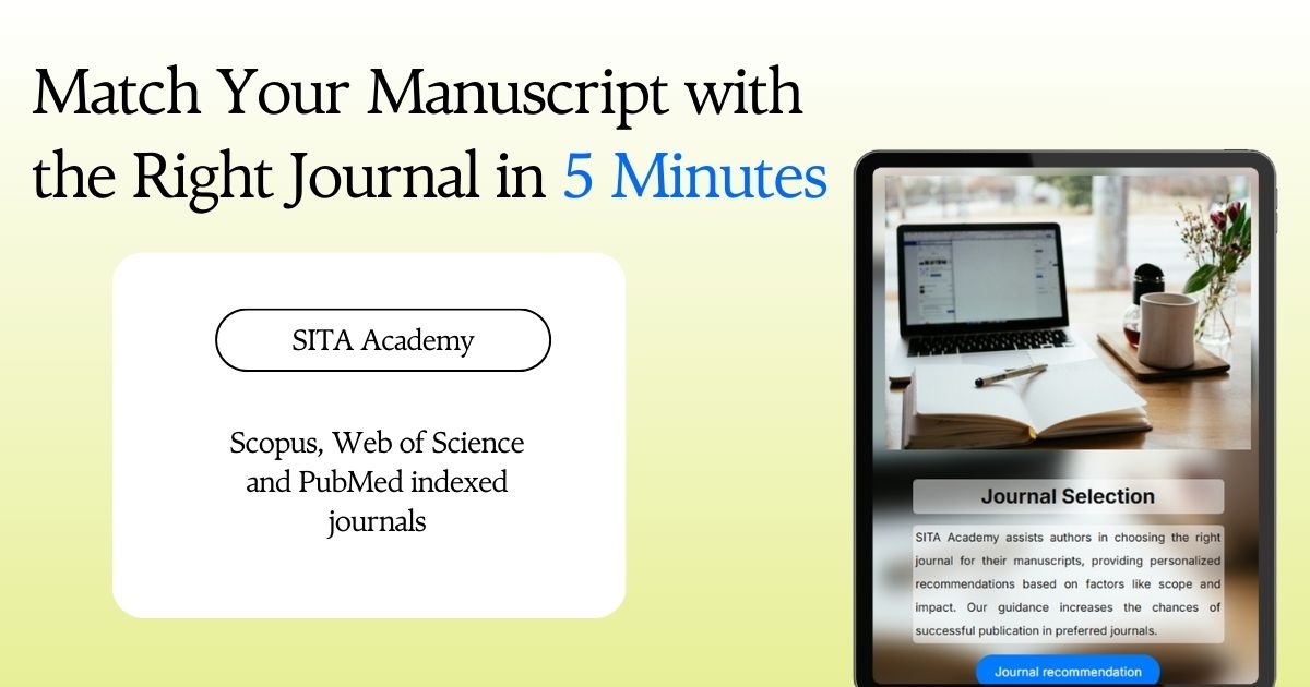 Match Your Manuscript with the Right Journal in 5 Minutes