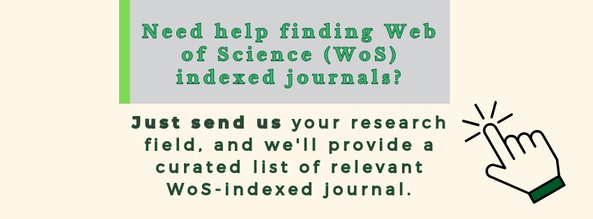 WoS indexed journals