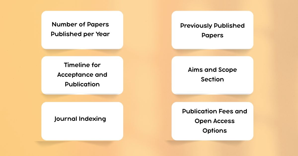 6 Critical Areas to Evaluate Before Choosing a Journal