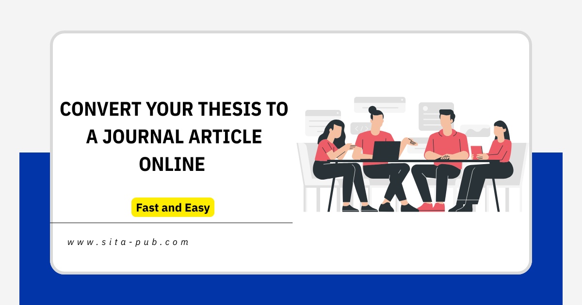 Convert Your Thesis to a Journal Article : Online Services