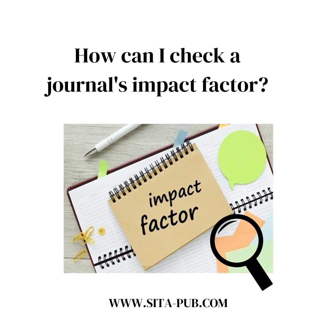 How can I check a journal's impact factor?