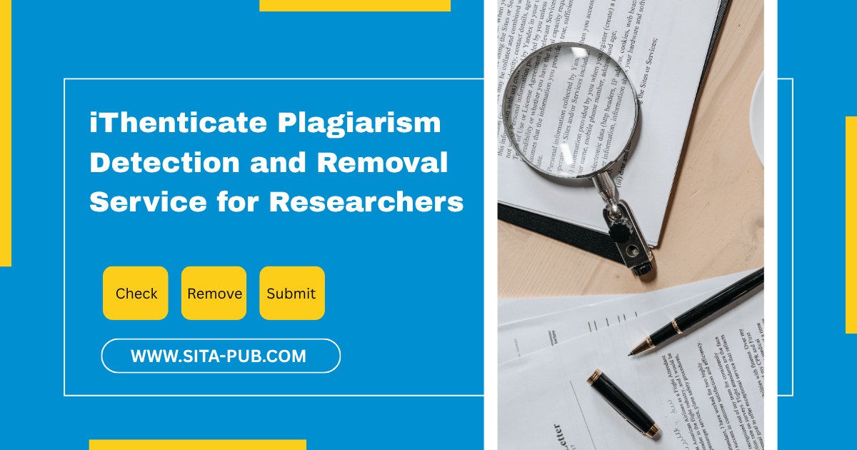 iThenticate Plagiarism Detection and Removal Service for Researchers
