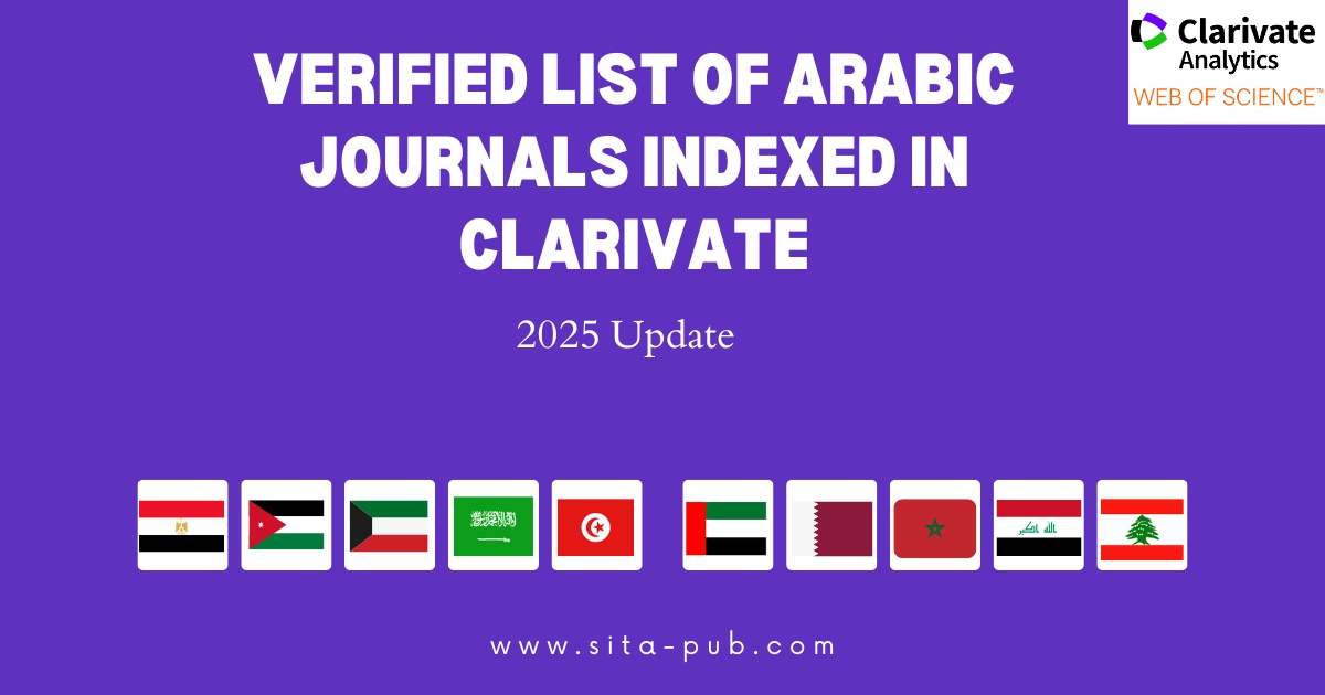 Verified List of Arabic Journals Indexed in Clarivate: 2025 Update