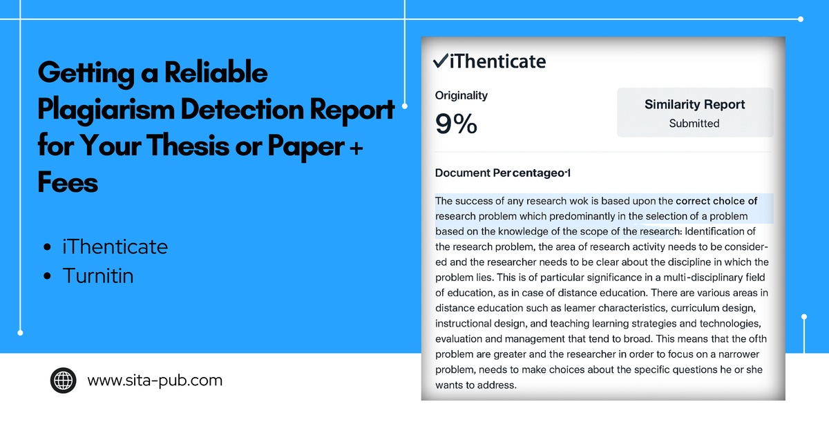 Getting a Reliable Plagiarism Detection Report for Your Thesis or Paper + Fees