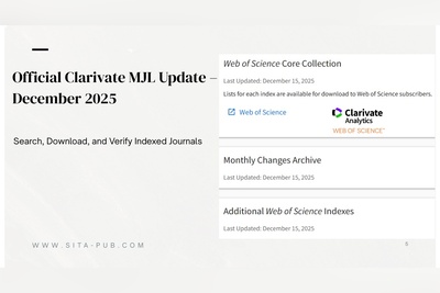 Official Clarivate MJL Update – December 2025: Search, Download, and Verify Indexed Journals