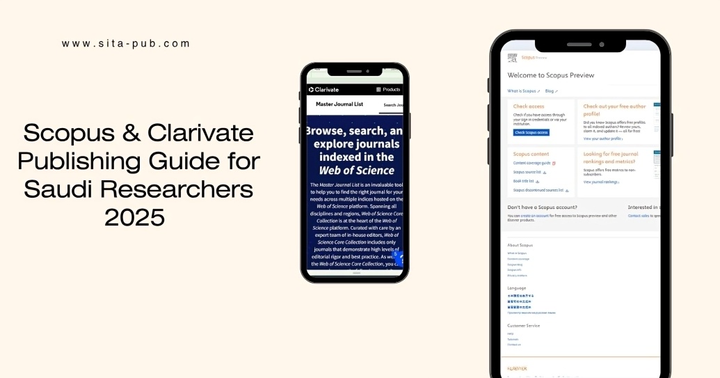Scopus & Clarivate Publishing Guide for Saudi Researchers 2025
