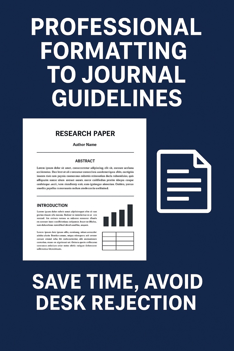 Professional Formatting to Journal Guidelines: Save Time, Avoid Desk Rejection