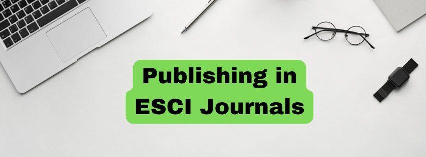 Publishing in ESCI journals