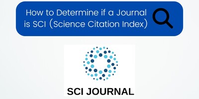 How to Determine if a Journal is SCI (Science Citation Index)