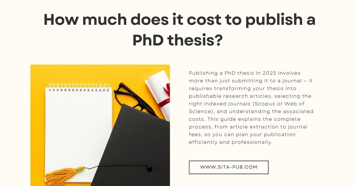 How much does it cost to publish a PhD thesis? 2025 Complete Guide
