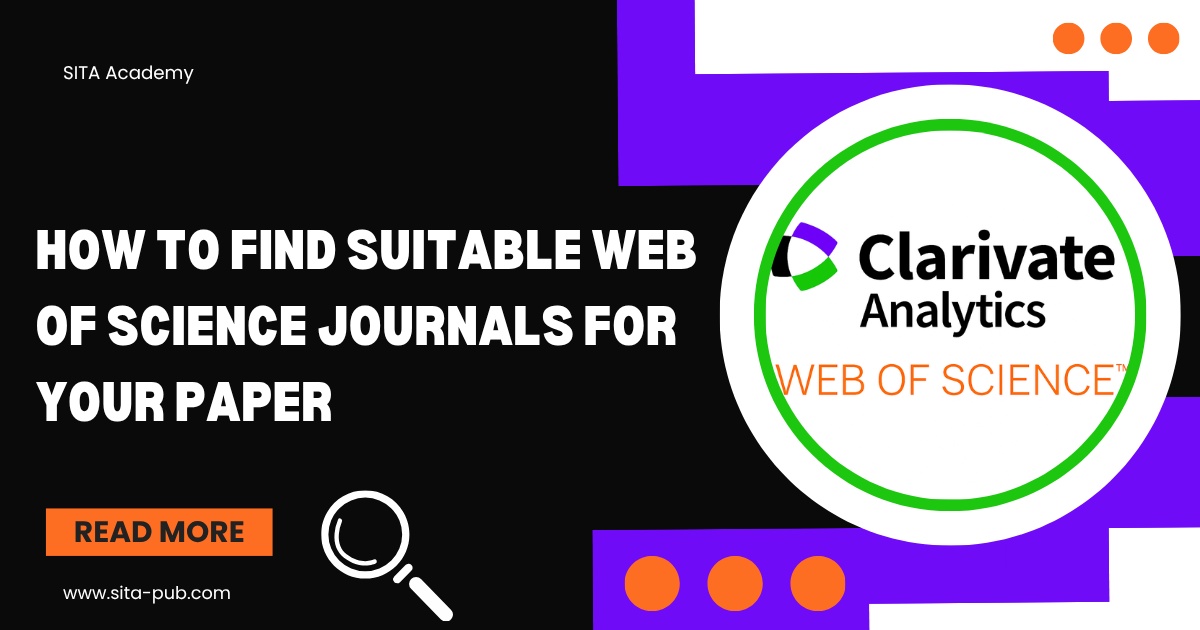 How to Find Suitable Web of Science Journals for Your Paper